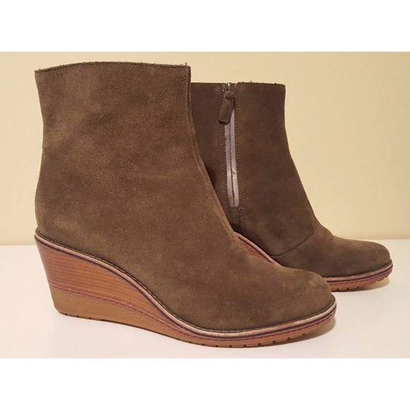 cole haan wedge booties